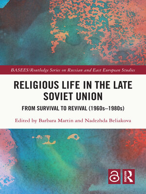 cover image of Religious Life in the Late Soviet Union